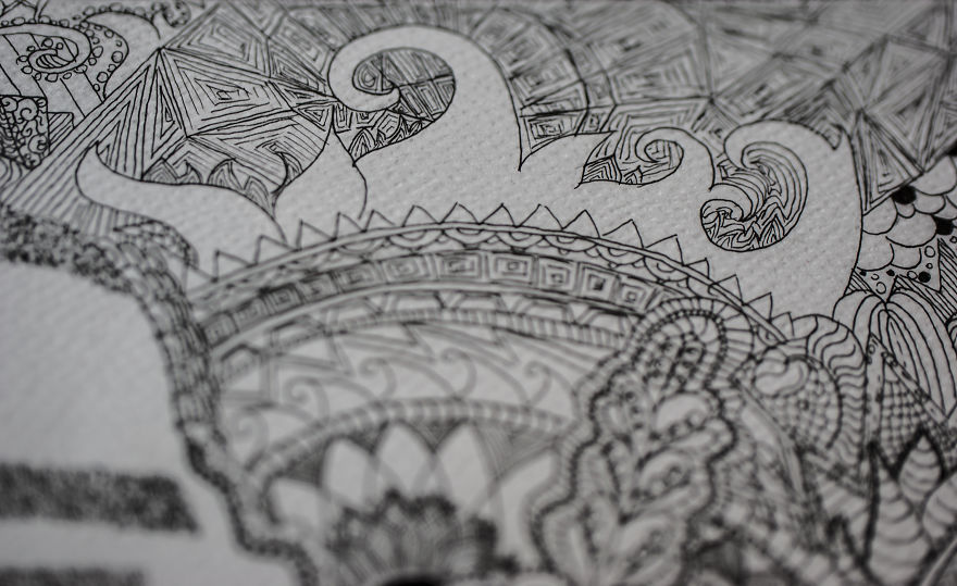 I Drew Star Wars Characters Using Zentangle And Dotworks Techniques I Drew Star Wars Characters Using Zentangle And Dotworks Techniques