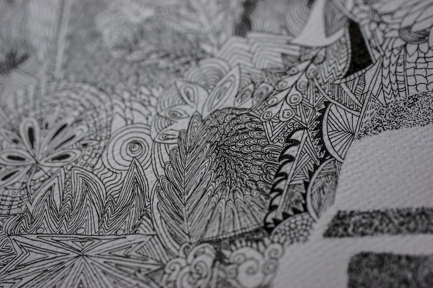 I Drew Star Wars Characters Using Zentangle And Dotworks Techniques I Drew Star Wars Characters Using Zentangle And Dotworks Techniques