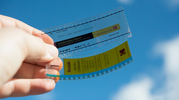 Kodak’s CEO Uses 35mm Film As A Business Card Kodak’s CEO Uses 35mm Film As A Business Card