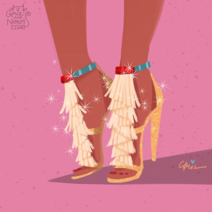 If Disney Ladies Wore Designer Shoes If Disney Ladies Wore Designer Shoes