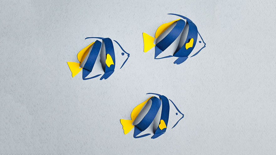 Paper Loops: I Create 3D Animals Using Shadows Paper Loops: I Create 3D Animals Using Shadows