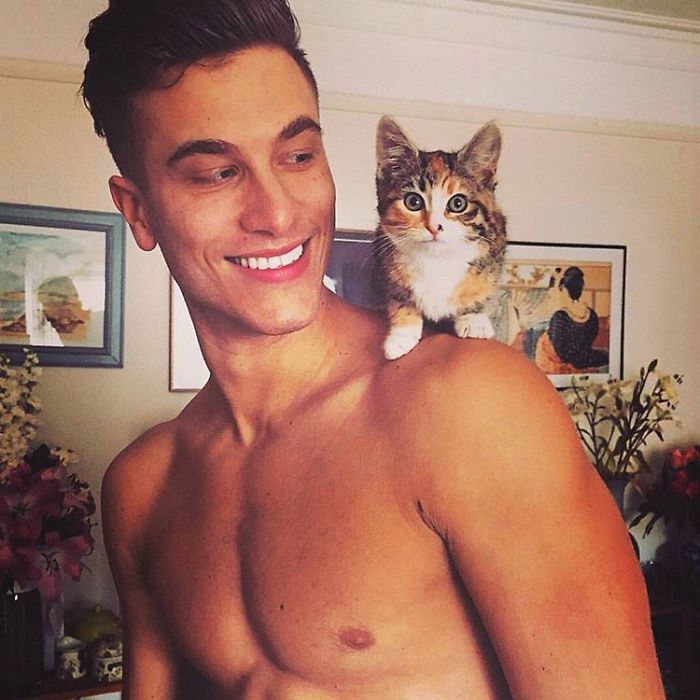 Hot Dudes With Kittens Instagram Is What You Need Right Meow Hot Dudes With Kittens Instagram Is What You Need Right Meow