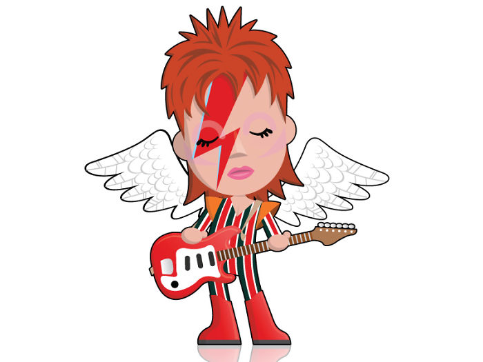 Artists Pay Tribute To Late David Bowie (289 Pics)