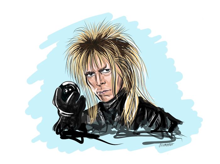 Artists Pay Tribute To Late David Bowie (289 Pics)