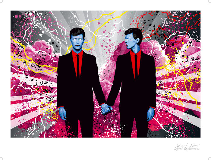 Artists Pay Tribute To Late David Bowie (289 Pics)