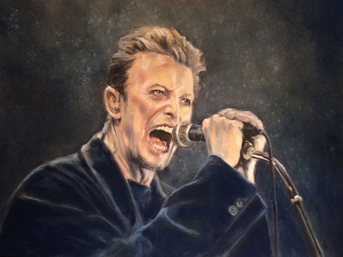 Artists Pay Tribute To Late David Bowie (289 Pics)