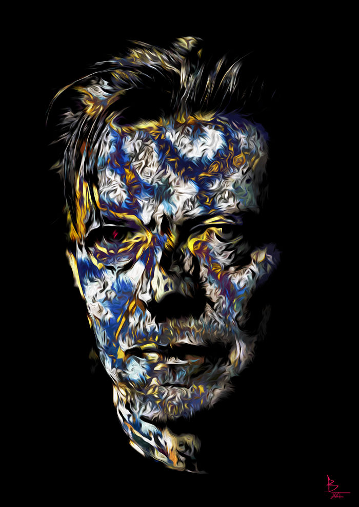 Artists Pay Tribute To Late David Bowie (289 Pics)