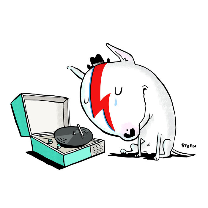 Artists Pay Tribute To Late David Bowie (289 Pics)