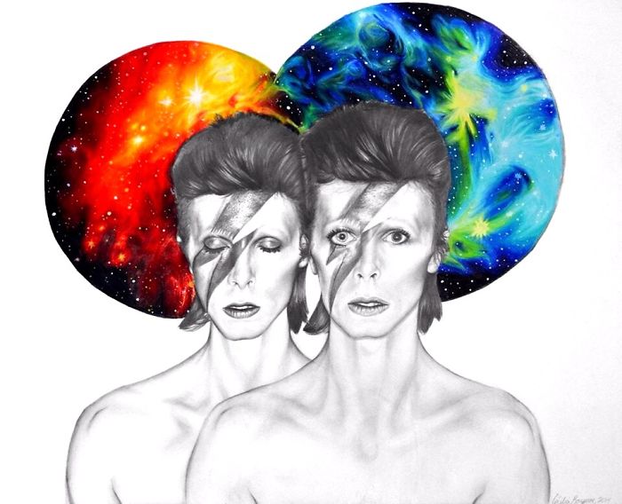 Artists Pay Tribute To Late David Bowie (289 Pics)