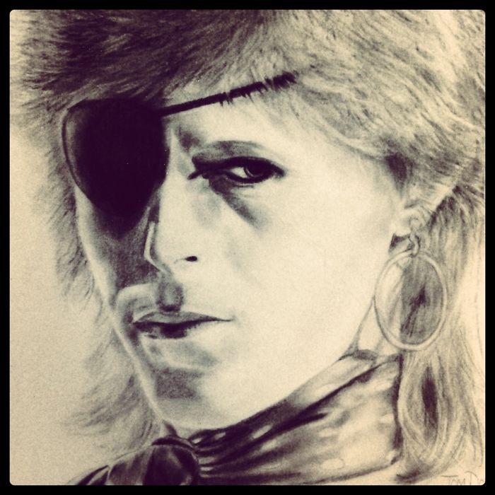 Artists Pay Tribute To Late David Bowie (289 Pics)