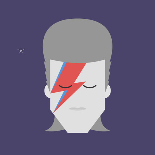 Artists Pay Tribute To Late David Bowie (289 Pics)
