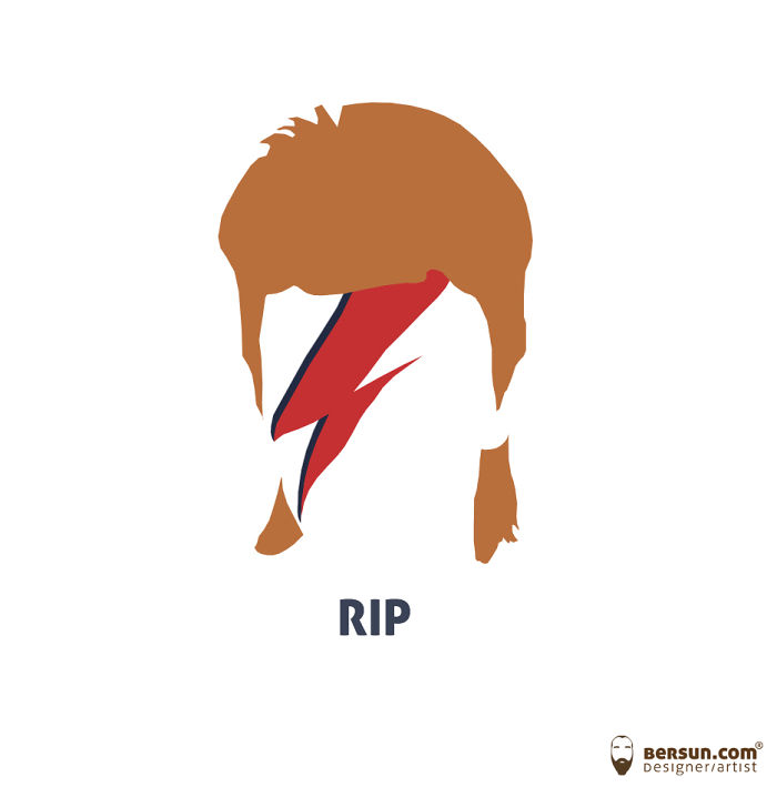 Artists Pay Tribute To Late David Bowie (289 Pics)