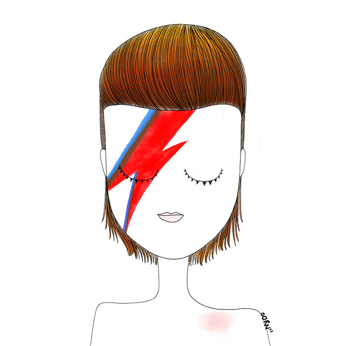 Artists Pay Tribute To Late David Bowie (289 Pics)