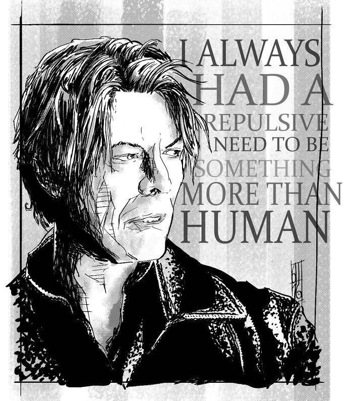 Artists Pay Tribute To Late David Bowie (289 Pics)