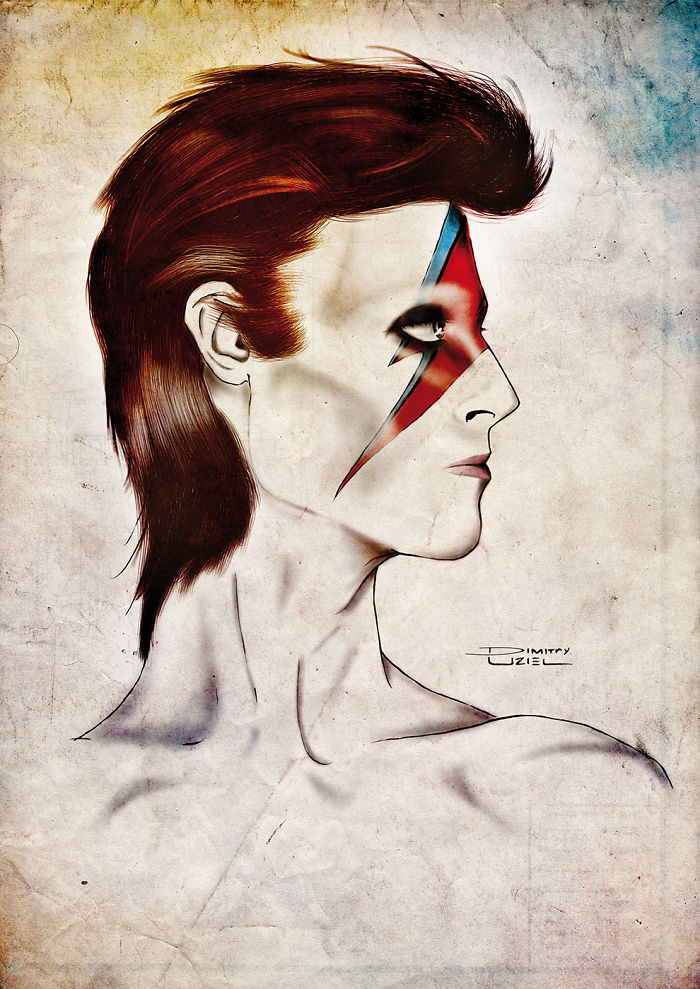 Artists Pay Tribute To Late David Bowie (289 Pics)