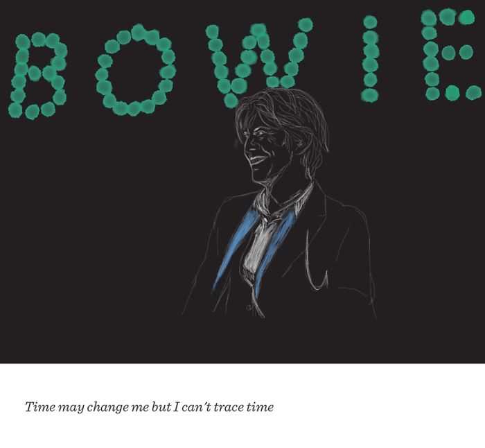 Artists Pay Tribute To Late David Bowie (289 Pics)