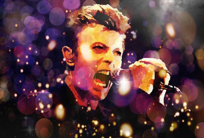 Artists Pay Tribute To Late David Bowie (289 Pics)