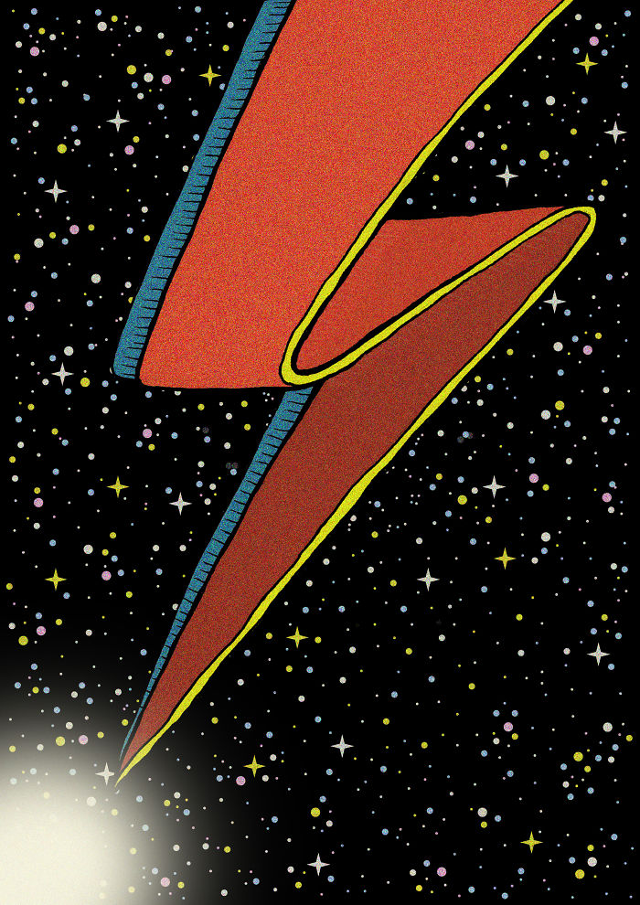 Artists Pay Tribute To Late David Bowie (289 Pics)