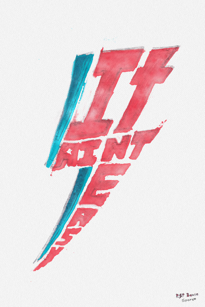 Artists Pay Tribute To Late David Bowie (289 Pics)