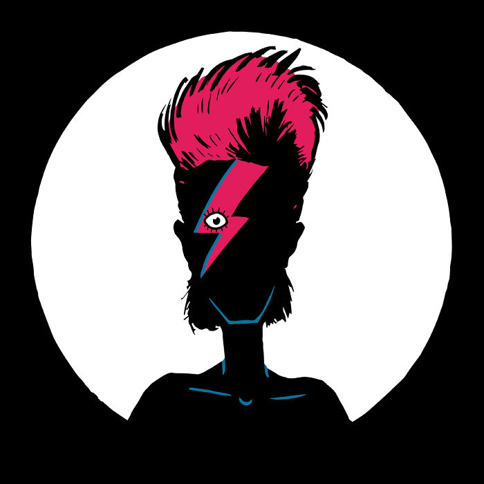 Artists Pay Tribute To Late David Bowie (289 Pics)