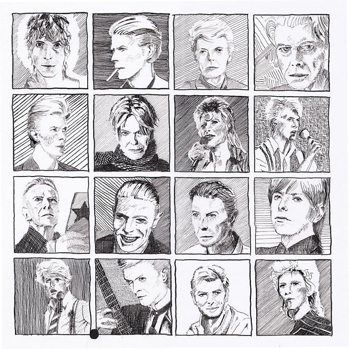 Artists Pay Tribute To Late David Bowie (289 Pics)