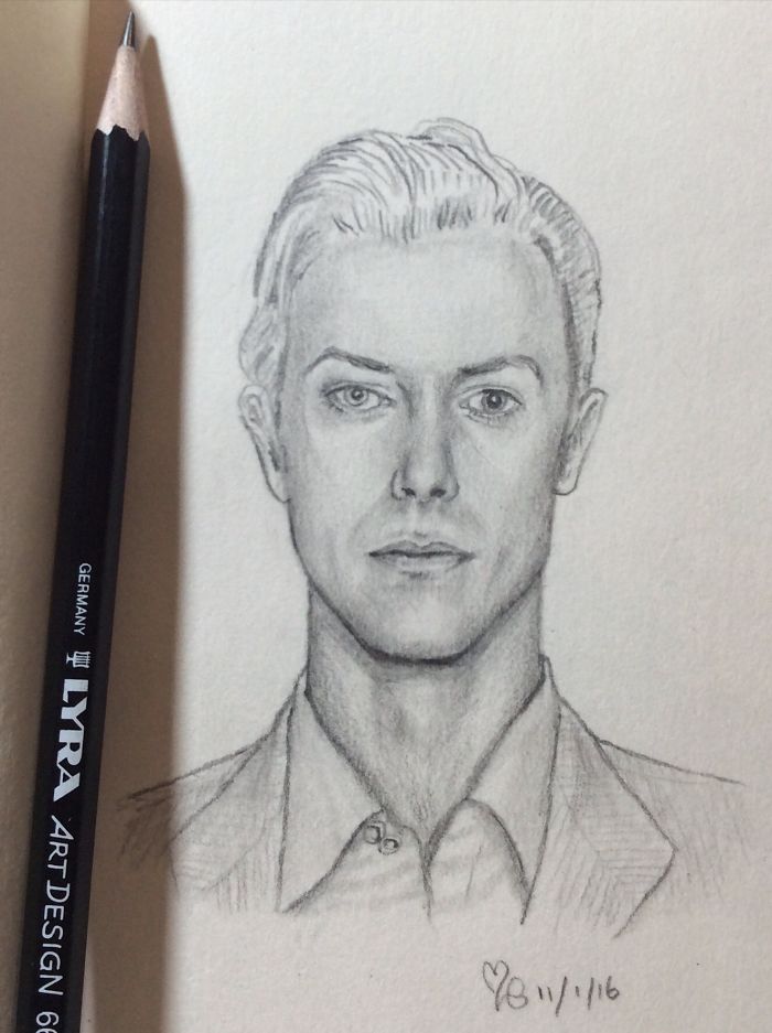 Artists Pay Tribute To Late David Bowie (289 Pics)