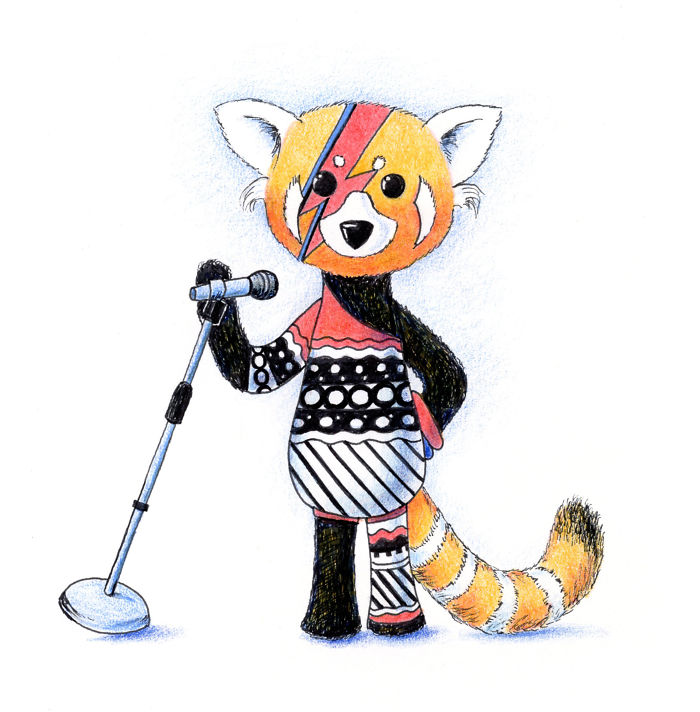 Artists Pay Tribute To Late David Bowie (289 Pics)