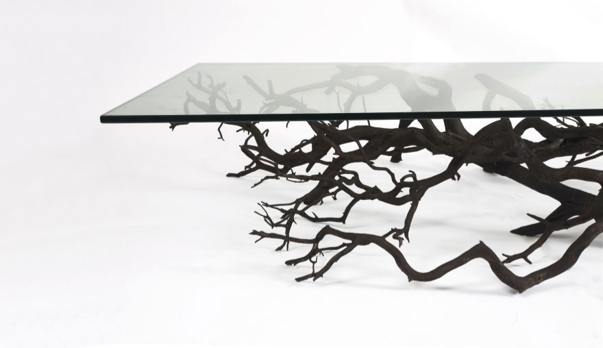 Artist Finds Fallen Tree Branch On Road, Turns It Into Shelf Artist Finds Fallen Tree Branch On Road, Turns It Into Shelf