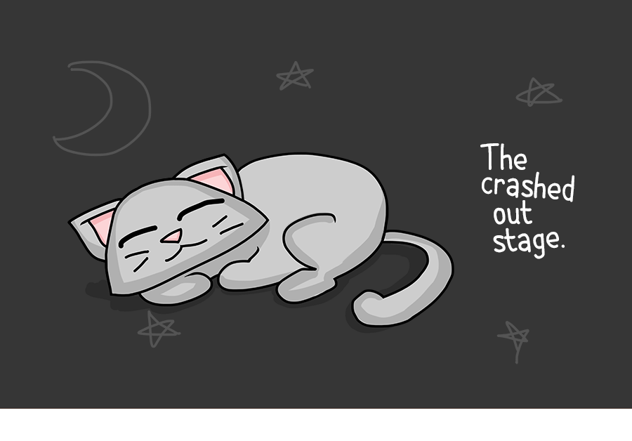 Cats On Catnip: I Illustrated The 7 Stages They Go Through Cats On Catnip: I Illustrated The 7 Stages They Go Through