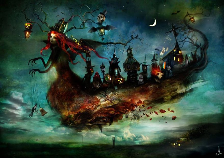 Fairytale-Like Illustrations By Swedish Artist Alexander Jansson