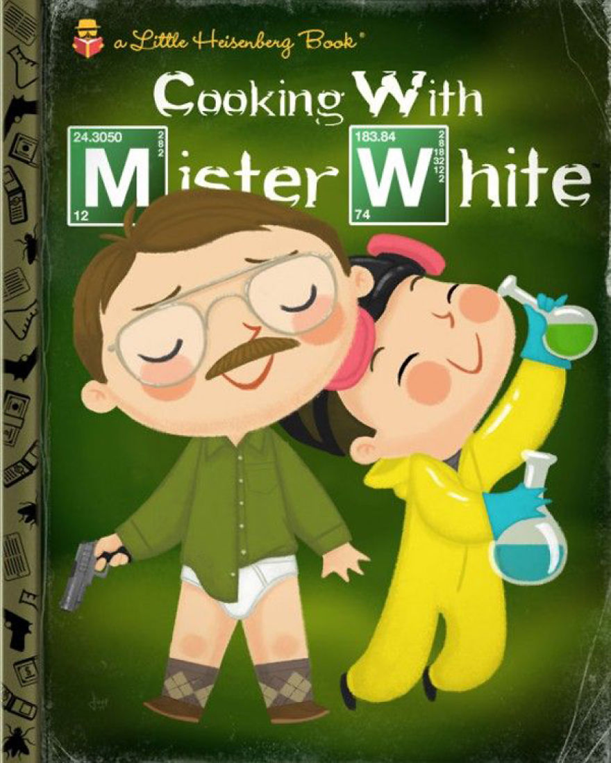 Pop Culture Icons Turned Into Kids’ Book Covers By Joey Spiotto