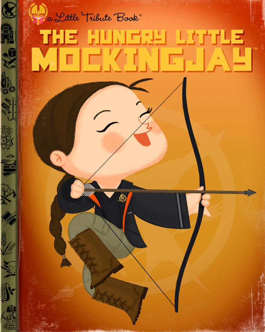 Pop Culture Icons Turned Into Kids’ Book Covers By Joey Spiotto