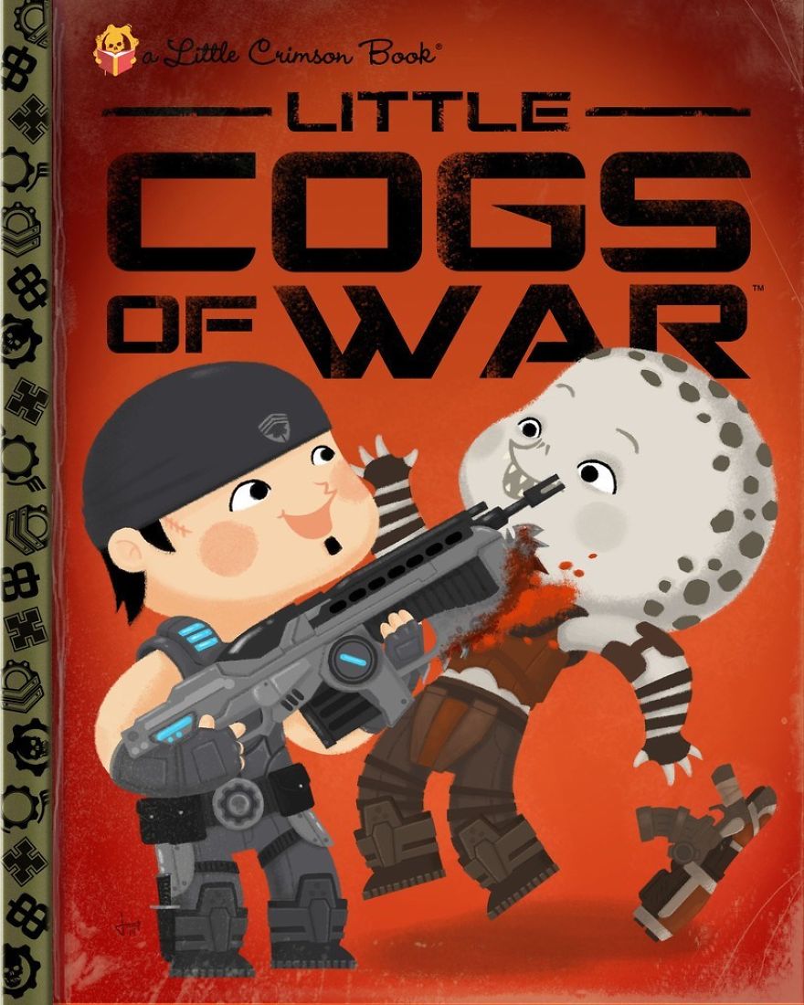 Pop Culture Icons Turned Into Kids’ Book Covers By Joey Spiotto