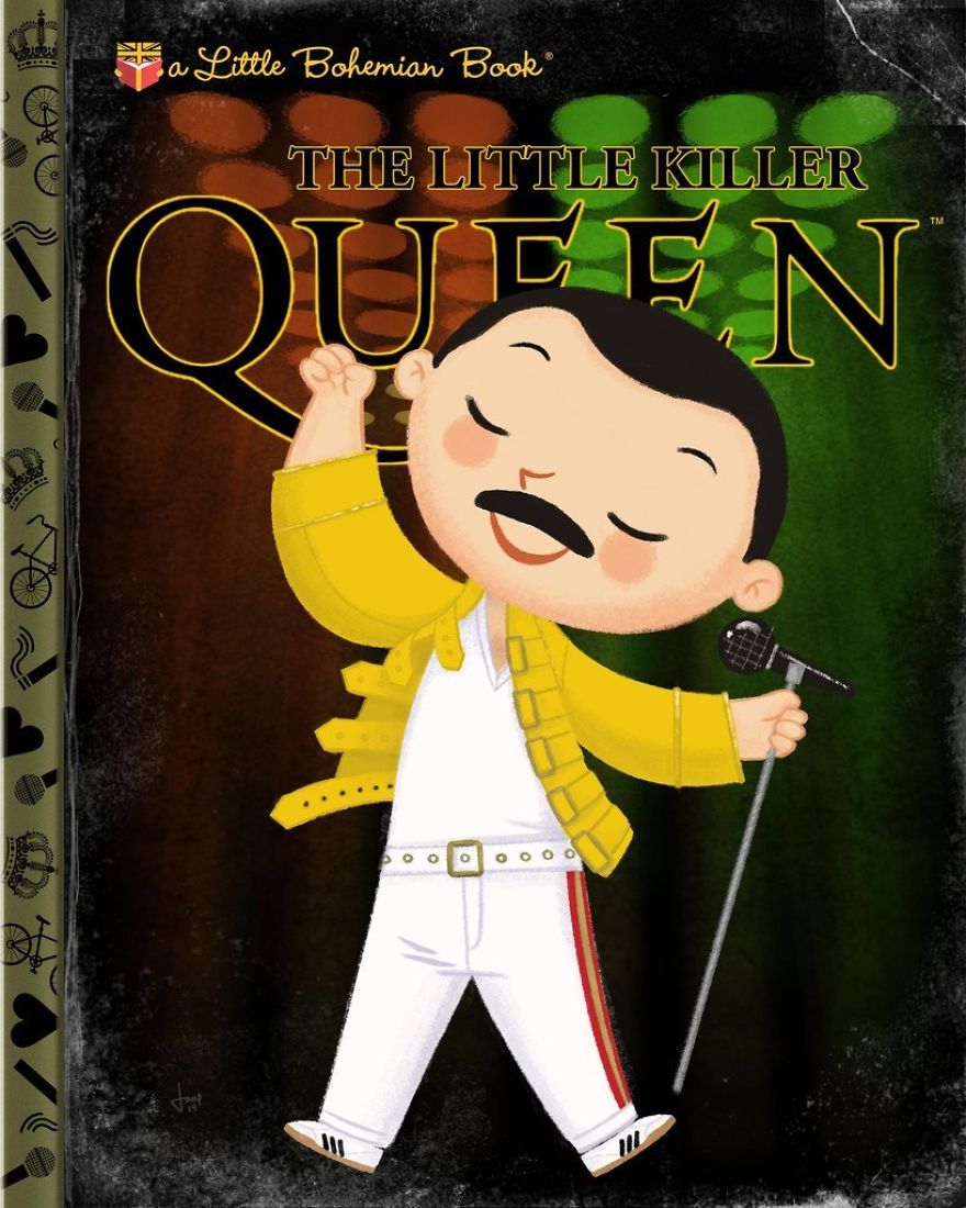 Pop Culture Icons Turned Into Kids’ Book Covers By Joey Spiotto