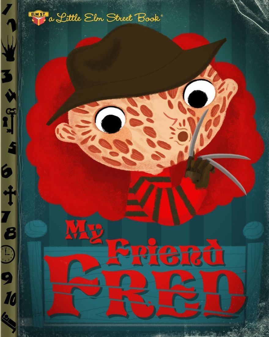 Pop Culture Icons Turned Into Kids’ Book Covers By Joey Spiotto