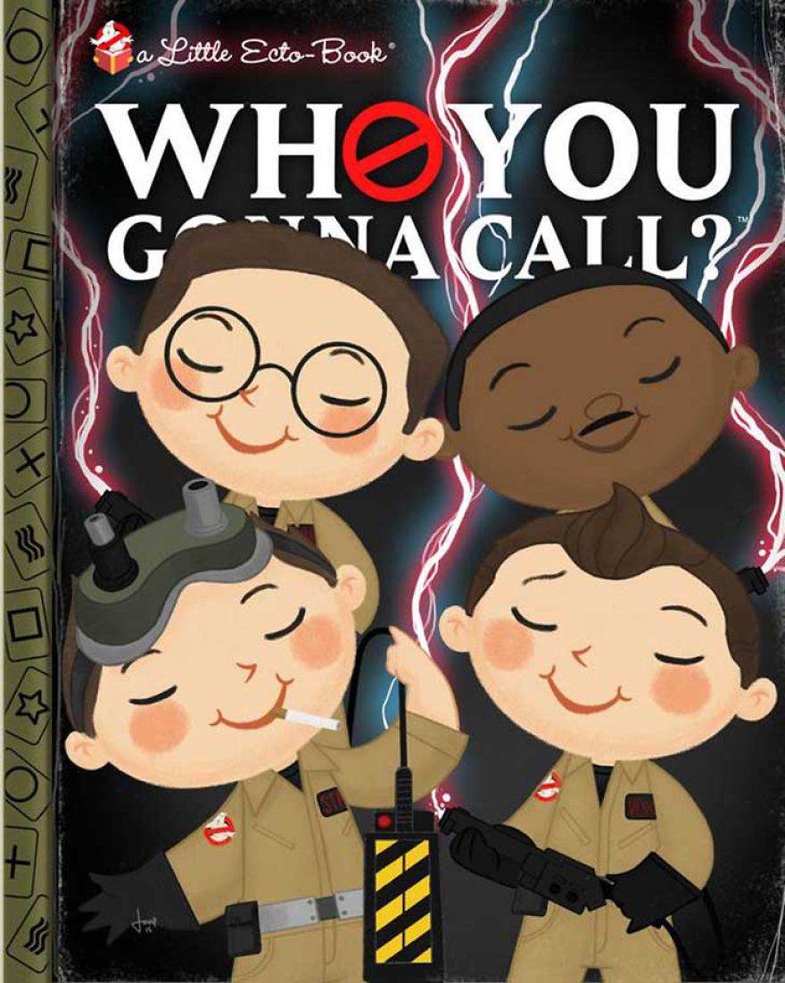 Pop Culture Icons Turned Into Kids’ Book Covers By Joey Spiotto