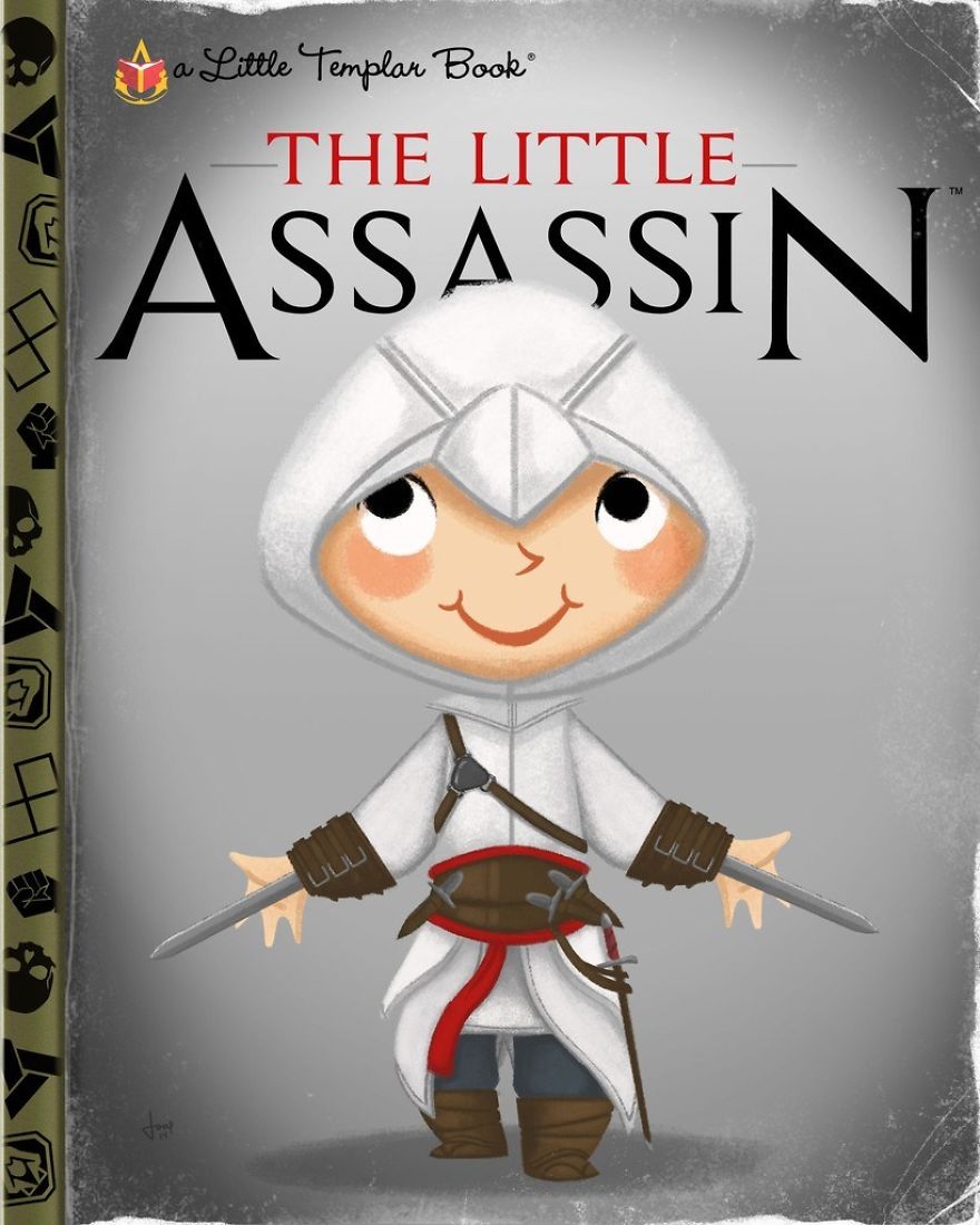 Pop Culture Icons Turned Into Kids’ Book Covers By Joey Spiotto