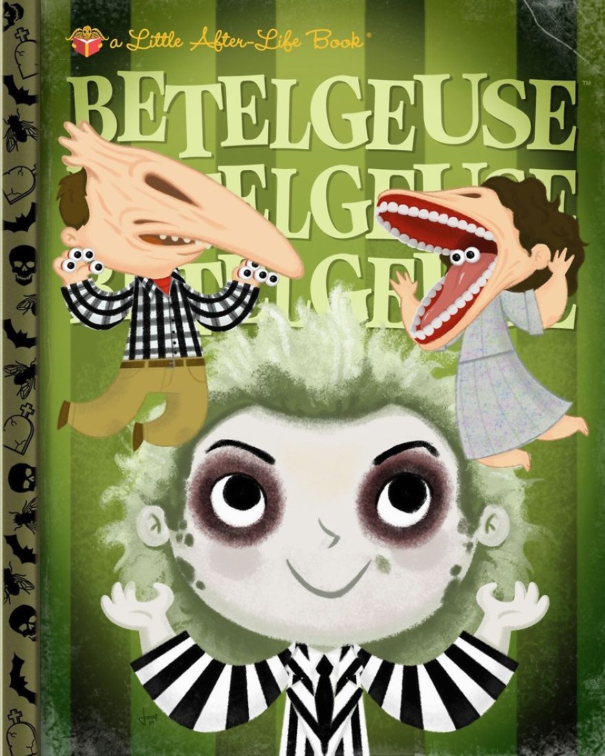 Pop Culture Icons Turned Into Kids’ Book Covers By Joey Spiotto