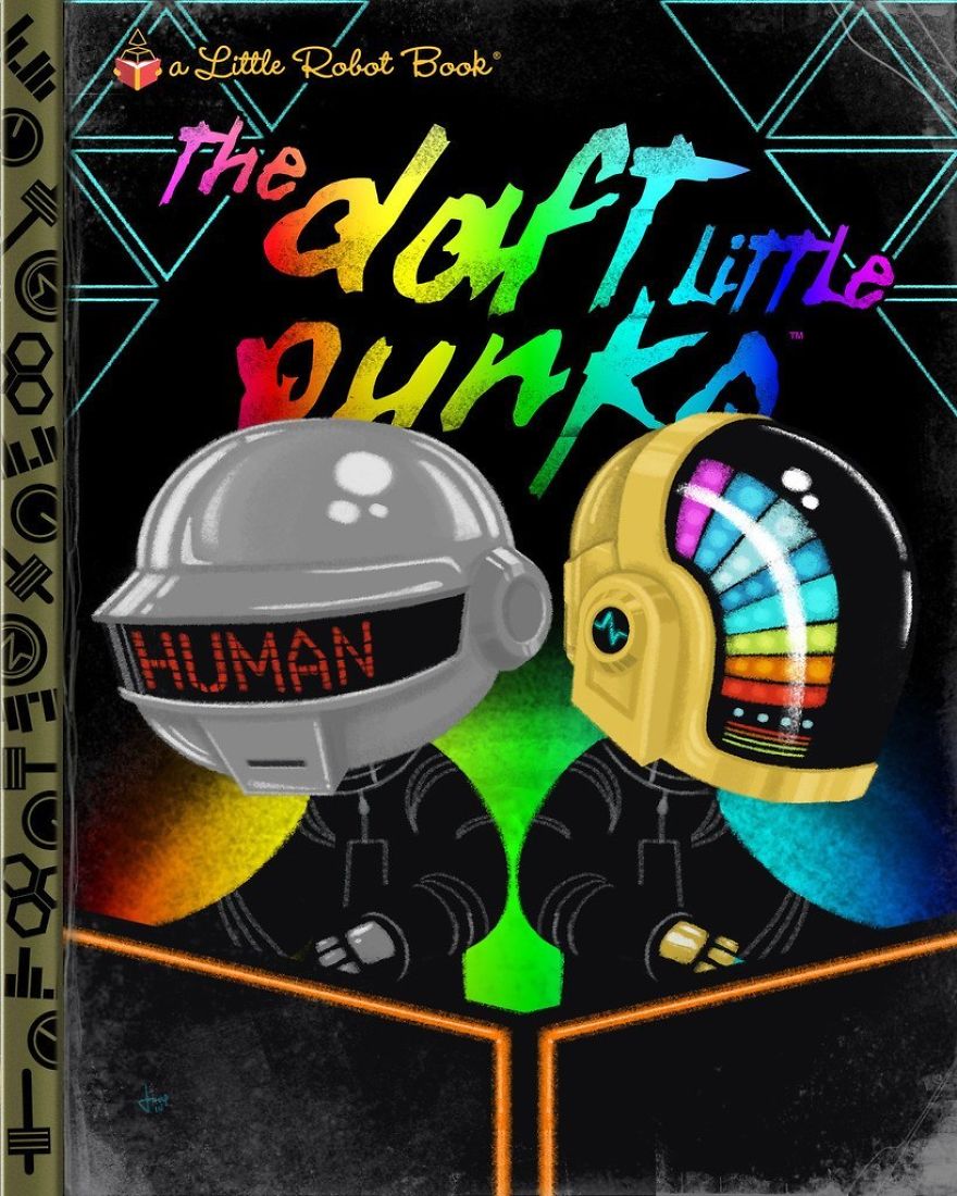 Pop Culture Icons Turned Into Kids’ Book Covers By Joey Spiotto