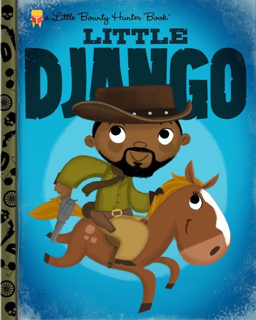 Pop Culture Icons Turned Into Kids’ Book Covers By Joey Spiotto