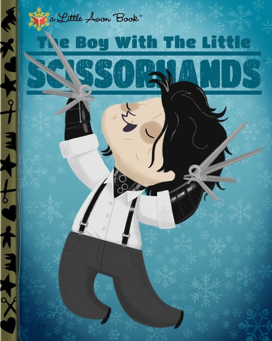 Pop Culture Icons Turned Into Kids’ Book Covers By Joey Spiotto