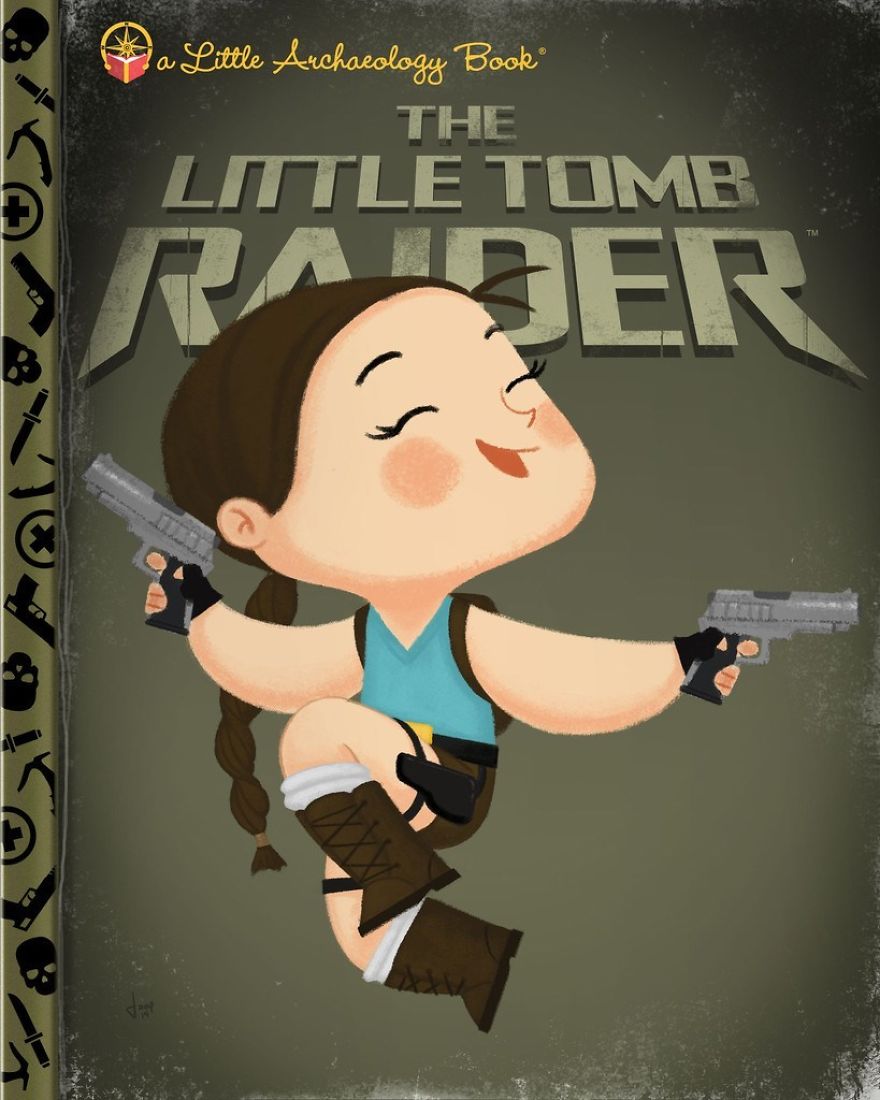 Pop Culture Icons Turned Into Kids’ Book Covers By Joey Spiotto
