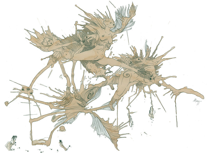 Pareidolia: I Draw The Images I See In Stains