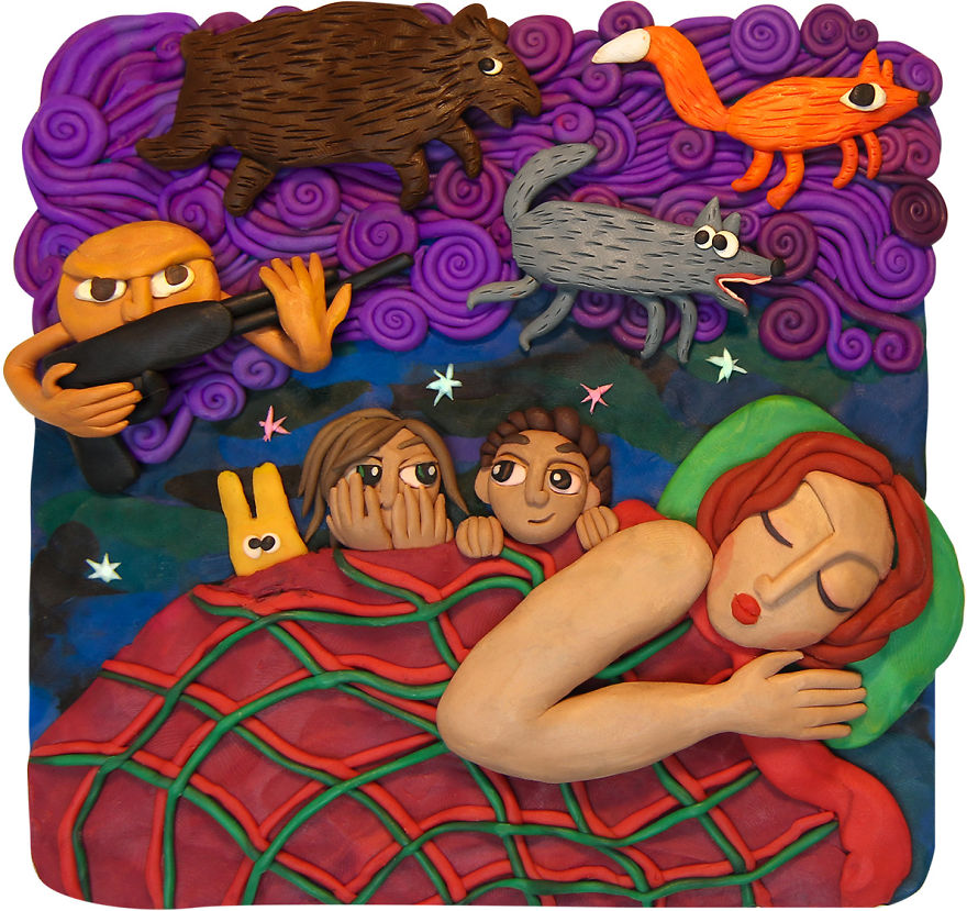 30 Years Ago My Parents Got Married, So I Made This Book For Them Based On Childhood Memories