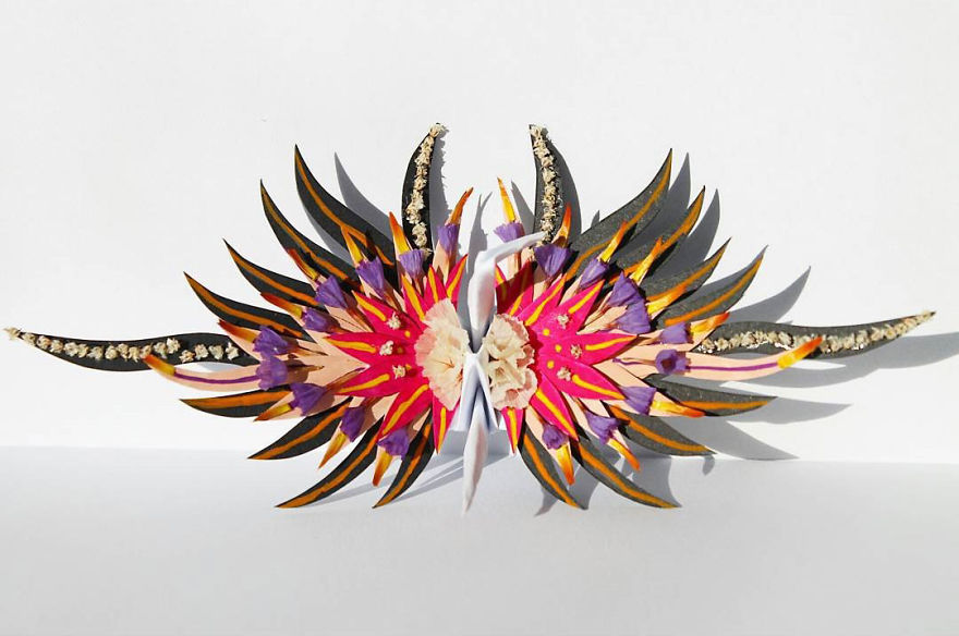 I Made An Origami Crane To Describe Each Day For The Past 365 Days I Made An Origami Crane To Describe Each Day For The Past 365 Days