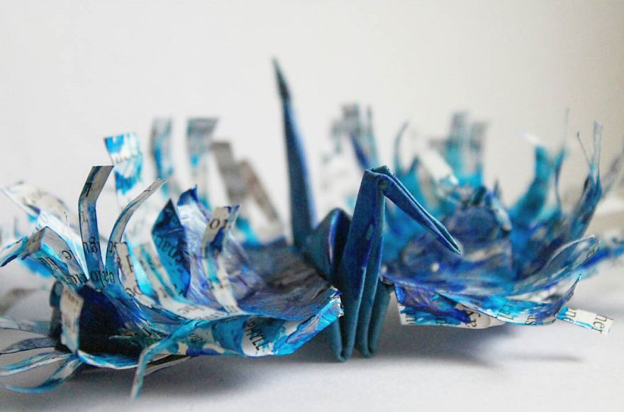 I Made An Origami Crane To Describe Each Day For The Past 365 Days I Made An Origami Crane To Describe Each Day For The Past 365 Days