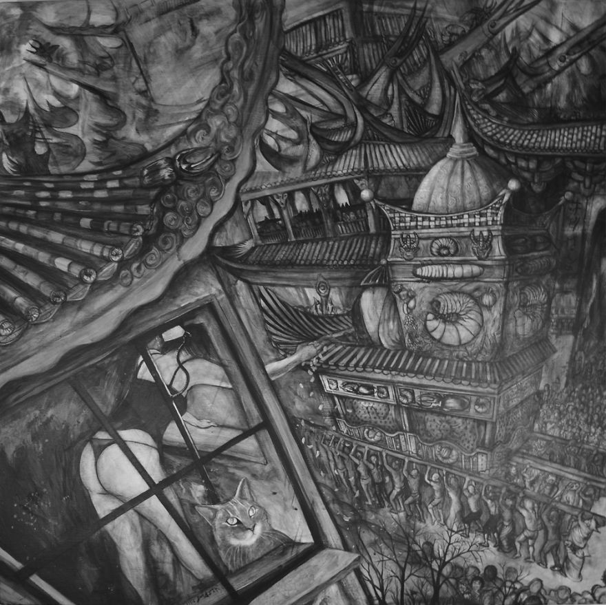 I Had A Lucid Dream Of An Astonishing Drawing… So I Drew It