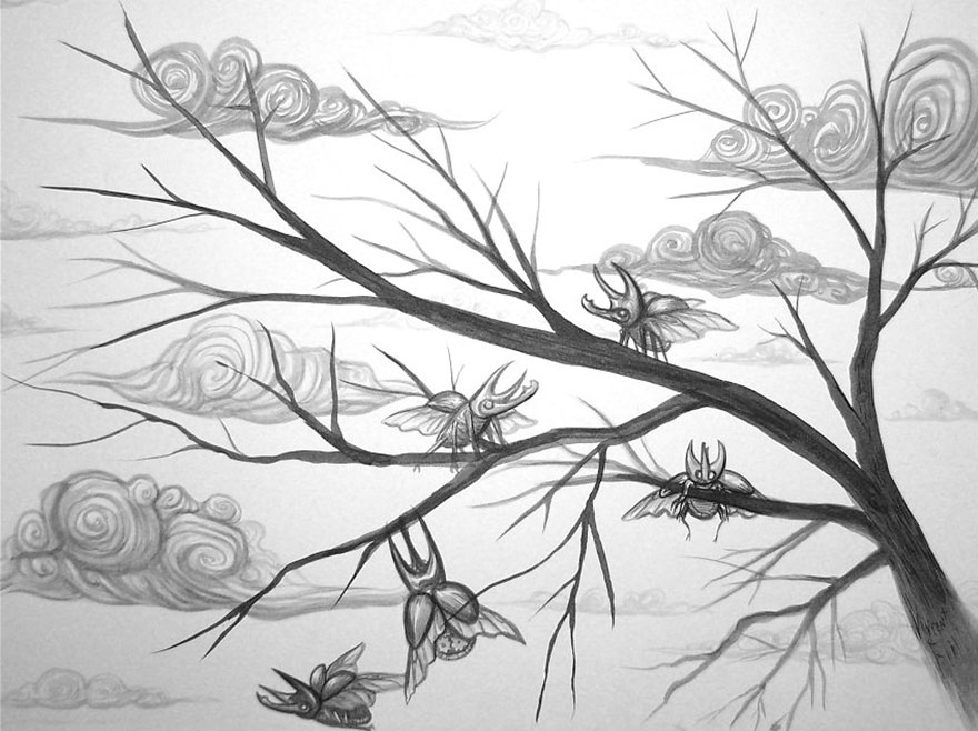 I Had A Lucid Dream Of An Astonishing Drawing… So I Drew It