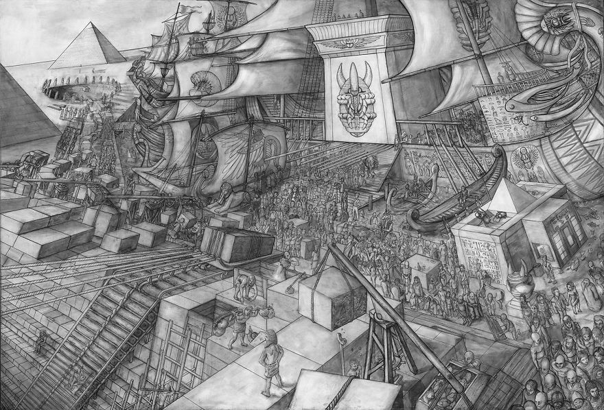 I Had A Lucid Dream Of An Astonishing Drawing… So I Drew It