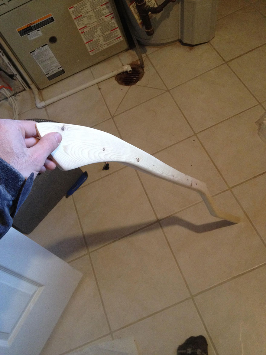 Best Boyfriend Ever Hand-Made A Nimbus 2000 For His Girlfriend For Christmas Best Boyfriend Ever Hand-Made A Nimbus 2000 For His Girlfriend For Christmas